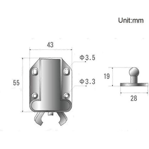 8 Pack Push Latchtouch Latch Safe Push Latchrebound Self-locking Deviceopen Catch Lock Drawer Cabinet Catch Touch Latch Cupboard Bedroom 1
