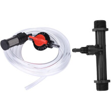 Kit d'injecteur d'engrais pour irrigation goutte à goutte – G3/4