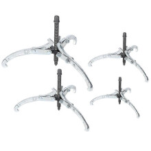 Carbon Steel Gear Puller Set compatible with Mechanic, Bearing and Pulley Removal in Car Repair