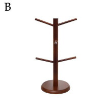 (Brown) Mug Holder Tree, Coffee Cup Holder, Thicker Base Coffee Cup Holder Stand