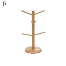 (Wood) Mug Holder Tree, Coffee Cup Holder, Thicker Base Coffee Cup Holder Stand
