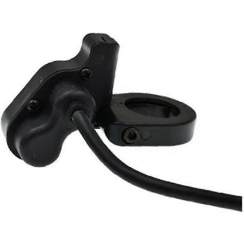 Motorcycle Handlebar Switch Waterproof Bike Scooter Horn Turn Light Horn Switch On/off Push Button Switch(black)(1pcs) 1