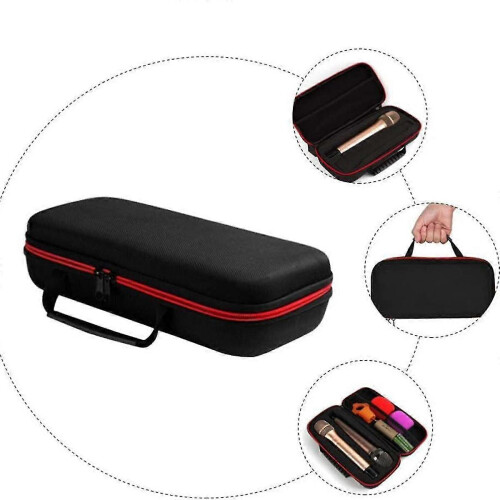 Microphone Bag Case Sponge Wireless Zip Speaking Storage Multifunction Microphone Storage Bag 1