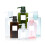 450ml Empty Soap Pump Bottle Refillable Travel Soap Container Shampoo Dispenser(Green) 3