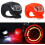 10x Bicycle Lamp Bicycle Front Light Taillight Wheel Light Led Silicone Lamp 3