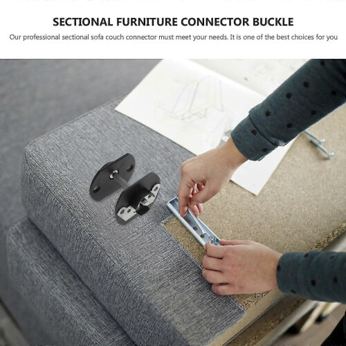4er-Set Sofa- und Couch-Verbinder, Sofa-Stift-Möbelverbinder, Schnallen 2