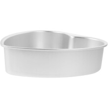 Hartvormige cakevorm van aluminiumlegering, veelzijdig ontwerp, herbruikbaar en een creatief bakgereedschap.