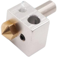 Kit de cabezal de extrusión para impresión, extrusor de extremo caliente, pieza de impresión, pieza de impresora, bloque calefactor y tubo.