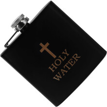 Heiligwaterfles van roestvrij staal, reiswijnketel, draagbare, slanke, minimalistische fles