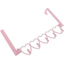 Herzförmiger Wandhaken, Badezimmer-Kleiderständer, Handtuchhalter zur Wandmontage