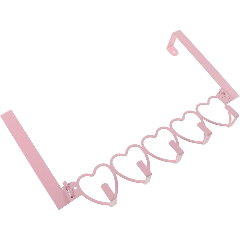 Heart-Shaped Wall Hook Bathroom Hanger Rack Towel Racks Wall Mounted 5455468320668