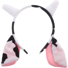 Hoornhoofdband Pluche Dier Koeienoren Haarband Kostuum Koeienoren Haarband