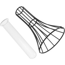 Taillenvase, Hydroponikvase aus Glas und Eisen, kreativ und elegant, Mini-Hydroponik-Blumenarrangement, Tischdekoration