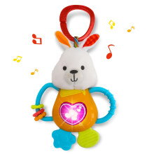Jouet Musical Abeille Lumineuse KiddoLab - Anneau de Dentition et Hochet pour Tout-Petits