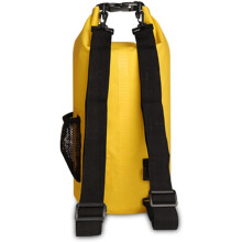 10-Liter-wasserdichter, aufblasbarer Packsack aus PVC-Netzgewebe für Rafting, Kajakfahren, Schwimmen, Bootfahren und Camping