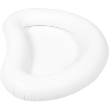 Aufblasbare PVC-Fußbadewanne mit rutschfestem Boden, naturweiß