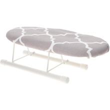 Mini Ironing Stool Ironing Sleeve Board Oval Shaped Panel 7mm Needle-Punched Cotton Pad