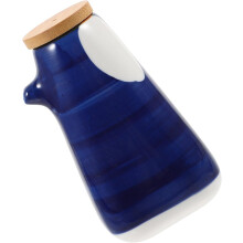 220-ml-Saucenbehälter, Ölbehälter, Keramik, Holz, japanischer Stil, glatte Mahlung, feine Verarbeitung, für den Familiengebrauch