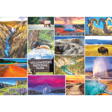 Better Me Puzzle de 1000 Pièces Parc National de Yellowstone - Puzzle USA pour Randonneurs, Voyageurs, Adultes, Adolescents et Famille