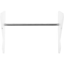 Acrílico 1-Tier Keyboard Holder Stand Desktop Keyboard Storage Display Rack