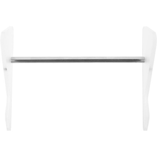 Acrílico 1-Tier Keyboard Holder Stand Desktop Keyboard Storage Display Rack
