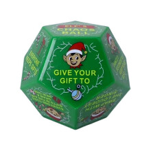 (1pcs) Christmas Gift Exchange Dice Game - 12-Sided Party Fun Ice Breaker Entertainment