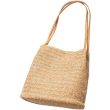 Gewebte Strohtasche für Damen – leichte und stylische Schultertasche