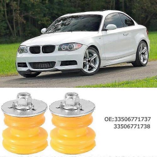 4Pcs Rear Shock Mount Kit 33506771738 for E90 E92 E82 E87 2