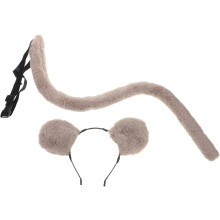 Hamster Ears Headband Cute Mouse Cosplay Costume para Festas de Halloween Desempenhos de palco Decoração animal