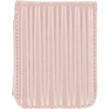 Tragbares Mini-Lippenstiftetui mit integriertem Spiegel, eleganter Make-up-Halter