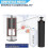 Replacement For 2 And 2 Fluoride Water Filter Compatible With Black Gravity Water Filtering System 5