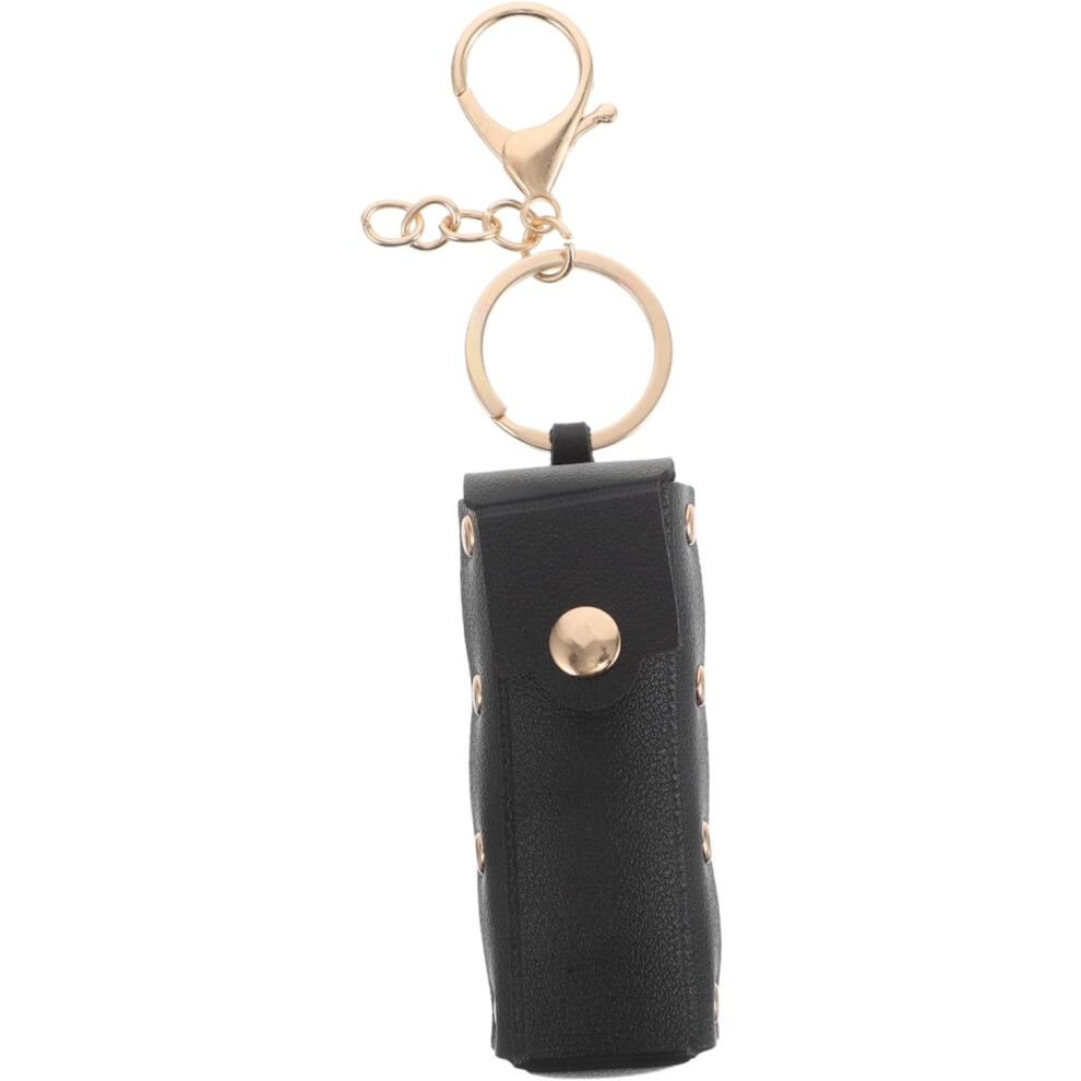 Hkhbjs Lipstick Protective Case Keychain Holder Lipstick Pouch Purse Gloss Holder Keyring Organizer Bag