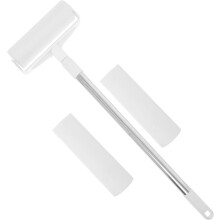 Große, ausziehbare Tierhaar-Fusselrolle (16 cm), Kleberolle, langer Griff, wiederverwendbarer Fusselpicker