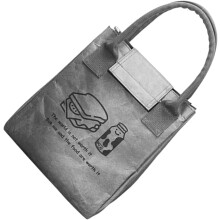 Bento-Box-Tasche/Lunchbox-Halter aus dickem Kraftpapier – Wärmespeicherndes Design hält Speisen kalt