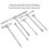 Telescopic Gauge Set 8-150mm Range Accurate Inner Diameter 0.1mm Precision 4