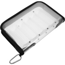 Tragbares, doppelseitiges PP-Garnelenköderbox-Set, Organizer für Angelzubehör mit großem Fassungsvermögen