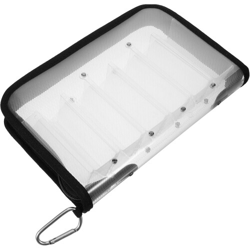 Tragbares, doppelseitiges PP-Garnelenköderbox-Set, Organizer für Angelzubehör mit großem Fassungsvermögen