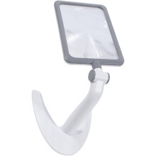 Verstellbare LED-Tischlupe mit Licht zum Lesen von Büchern