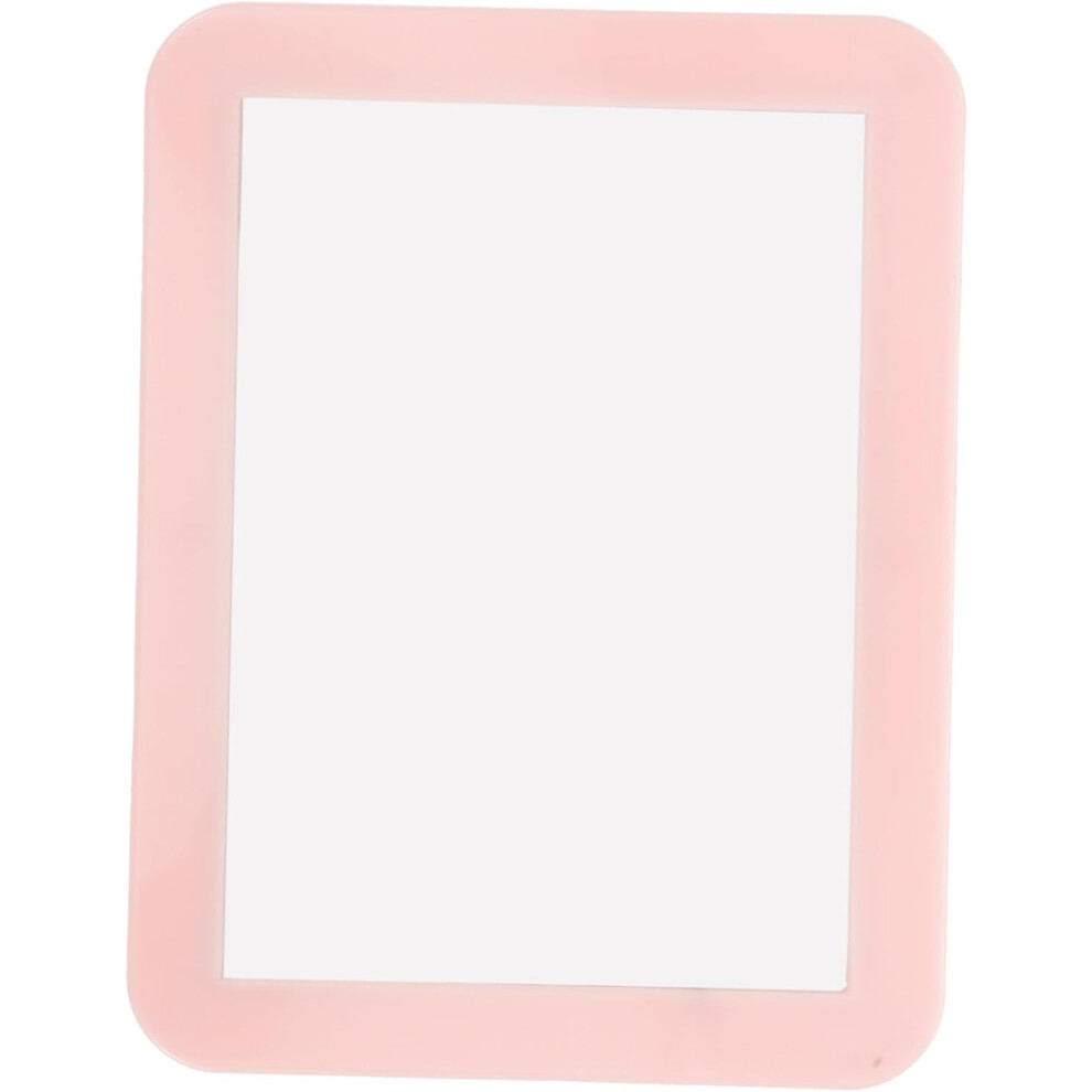 Hkhbjs Pink Magnetic Makeup Mirror For Locker Rectangular Dressing Table Mirror With Strong Magnet For Home And Travel Use