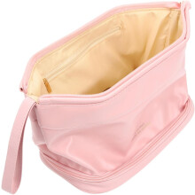 Kosmetiktasche aus PU-Leder, großes Fassungsvermögen, ideal für Damen, Reise-Toilettenartikel-Organizer