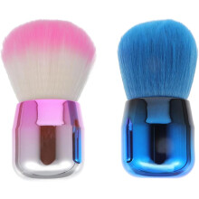 Professionele make-upkwastenset, inclusief blush-, foundation- en poederkwasten.