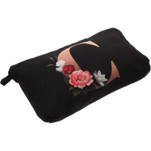 Große Kosmetiktasche mit leichtgängigem und robustem Reißverschluss, Make-up-Organizer aus Polyester