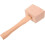 Holzhammer mit ergonomischem Griff und robustem Holzmaterial 1