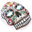 Μάσκα κρανίου Day of the Dead για άνδρες, κλασική ανδρική με διακοσμητικό σχέδιο κρανίου 1