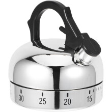 Mechanischer Küchentimer für Teekannen mit 60-Minuten-Countdown