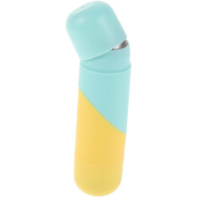 Mini-Herz-Massageroller, faltbarer Gesichtsmassager für Gesicht, Hals und Kopfhaut, Doppelkopf-Massagegerät