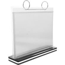 Menü-Displayständer, A5-Papierhalter (horizontal), Dokumentenständer, Tischschildhalter