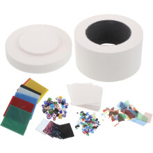 Kit de fusion du verre pour four à micro-ondes (6 pièces) - Accessoires pour mini four à poterie, idéal pour les débutants en création de bijoux