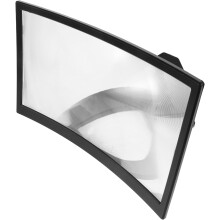 Loupe d'écran incurvée HD 12 pouces pour téléphone portable, agrandisseur 3D, amplificateur d'écran portable