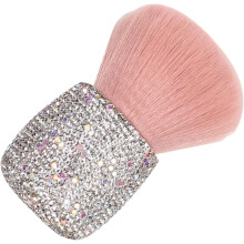Pilzkopf-Make-up-Pinsel für Rouge, Nagelkunst, glänzende Strasssteine, Reiniger für Fixierpuder und Staubentfernung